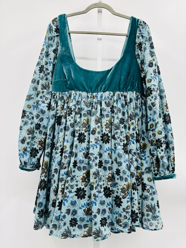 Free People Dress Teal L