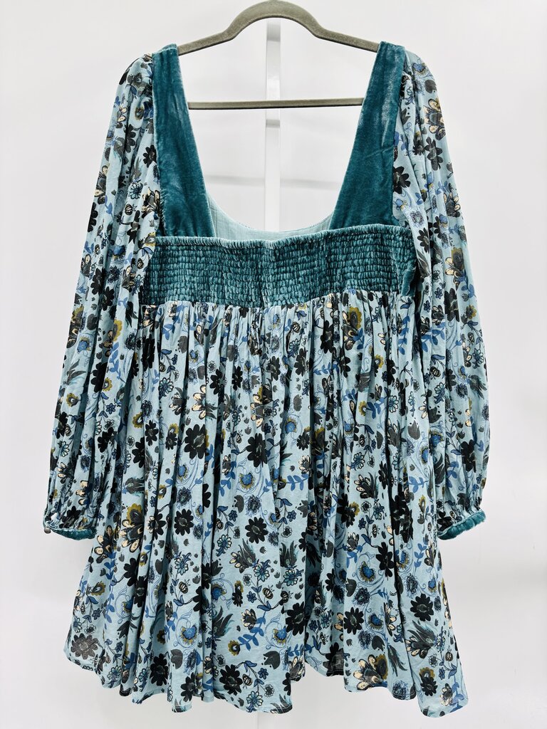 Free People Dress Teal L