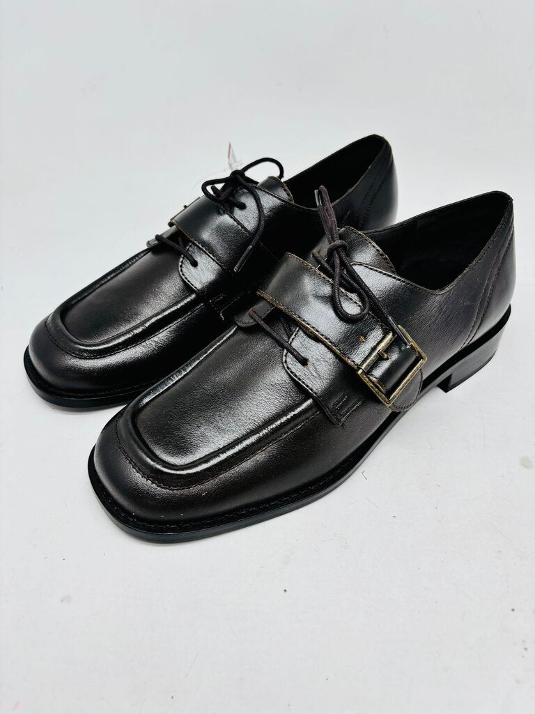 Zara Oxfords Brown 8.5