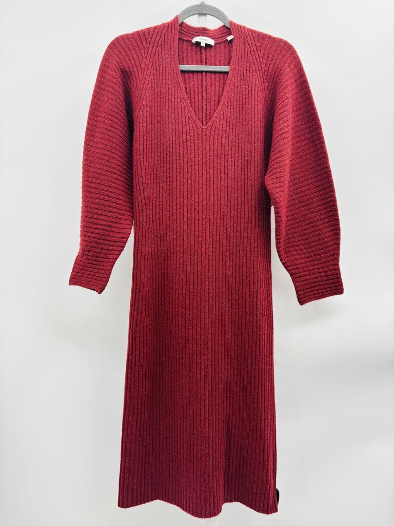 Vince Dress Burgundy S
