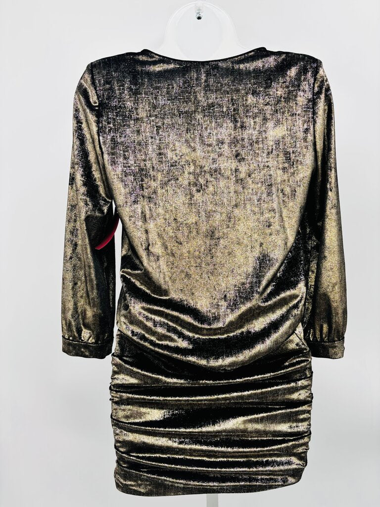 ba&sh Dress Gold 0