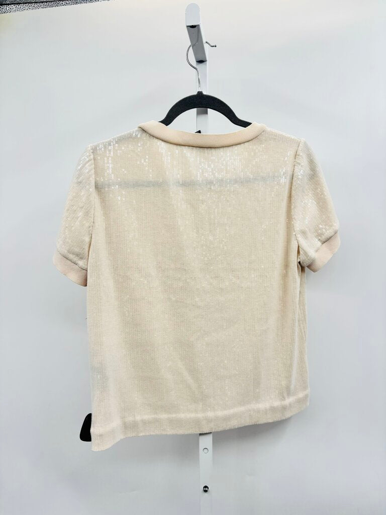 WHBM Top Beige M