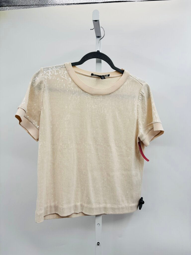 WHBM Top Beige M
