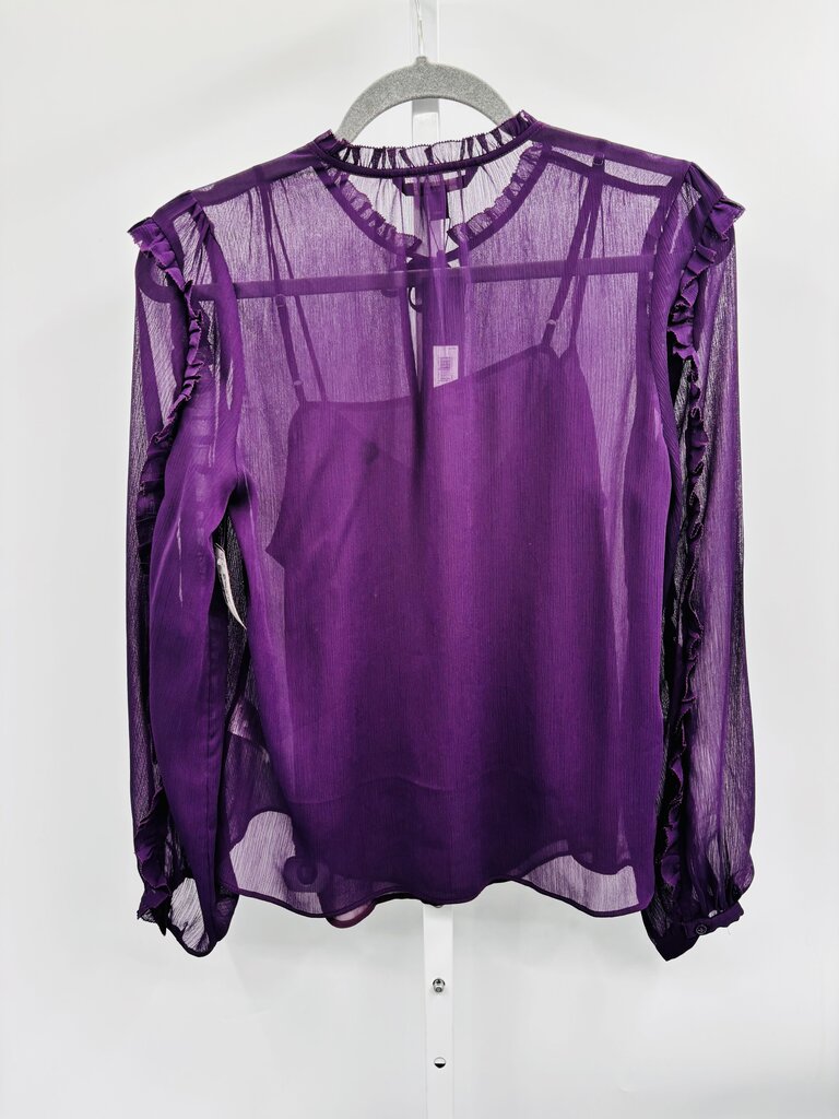 Banana Republic Blouse Purple XS