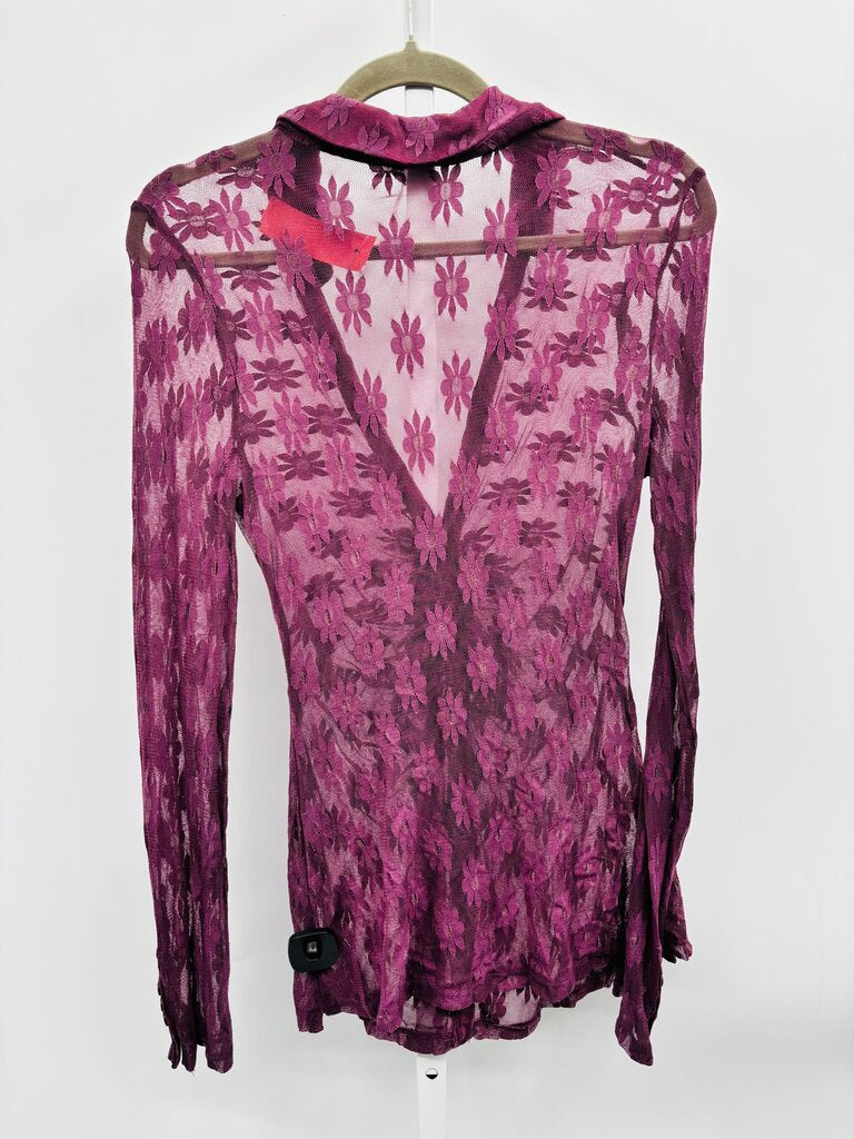 Free People Blouse Purple M