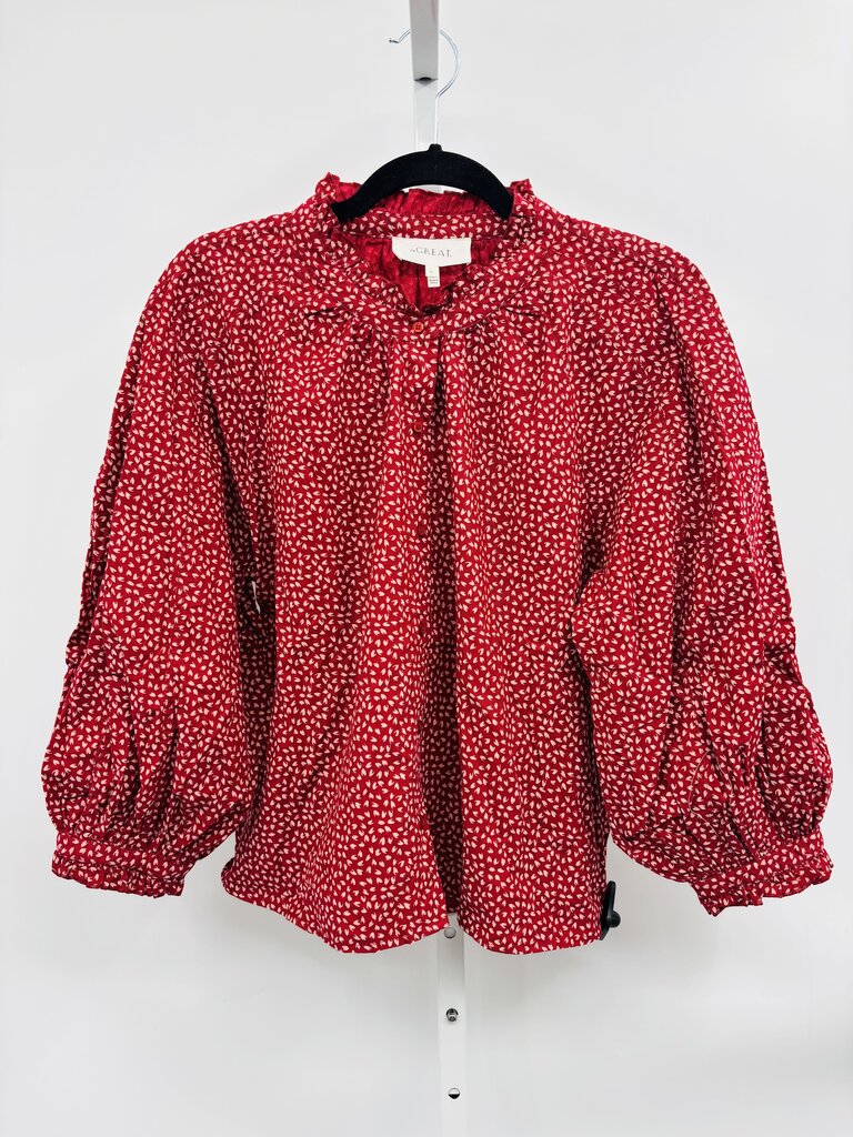 The Great Blouse Red L