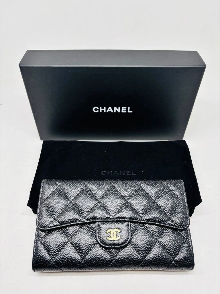 Chanel LUXURY WALLET Black
