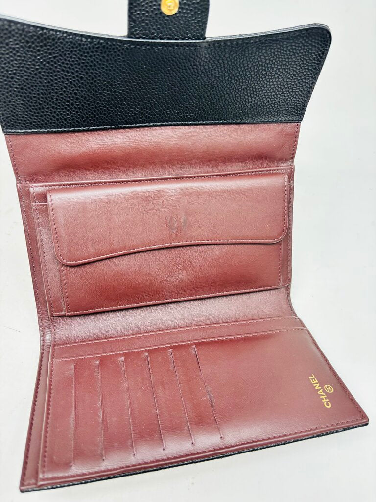 Chanel LUXURY WALLET Black