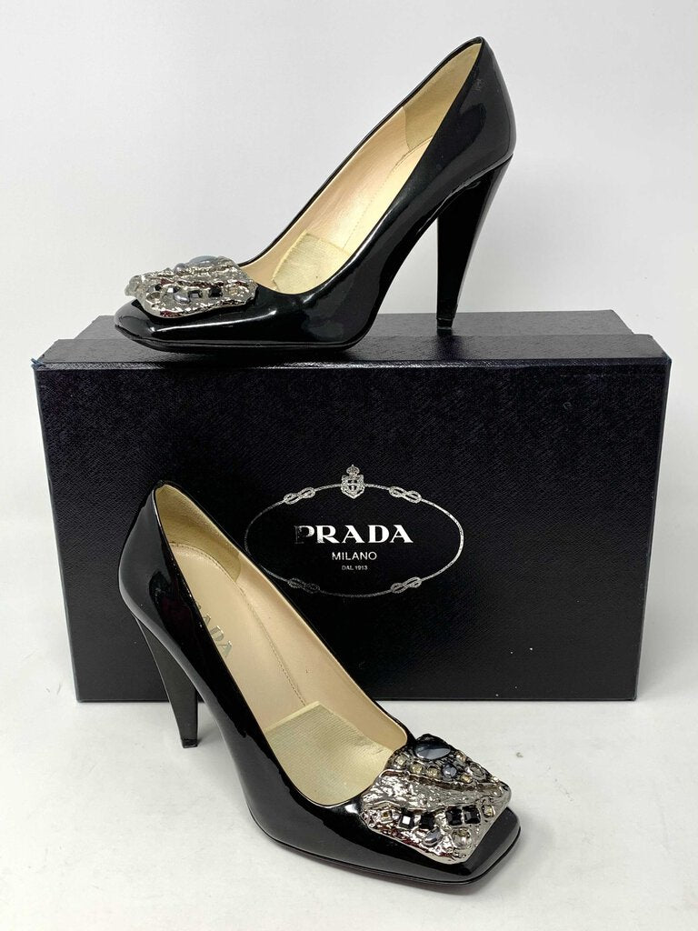 Prada Heels Black 7