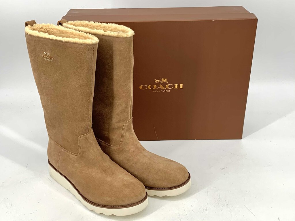 Coach Boots Camel 9