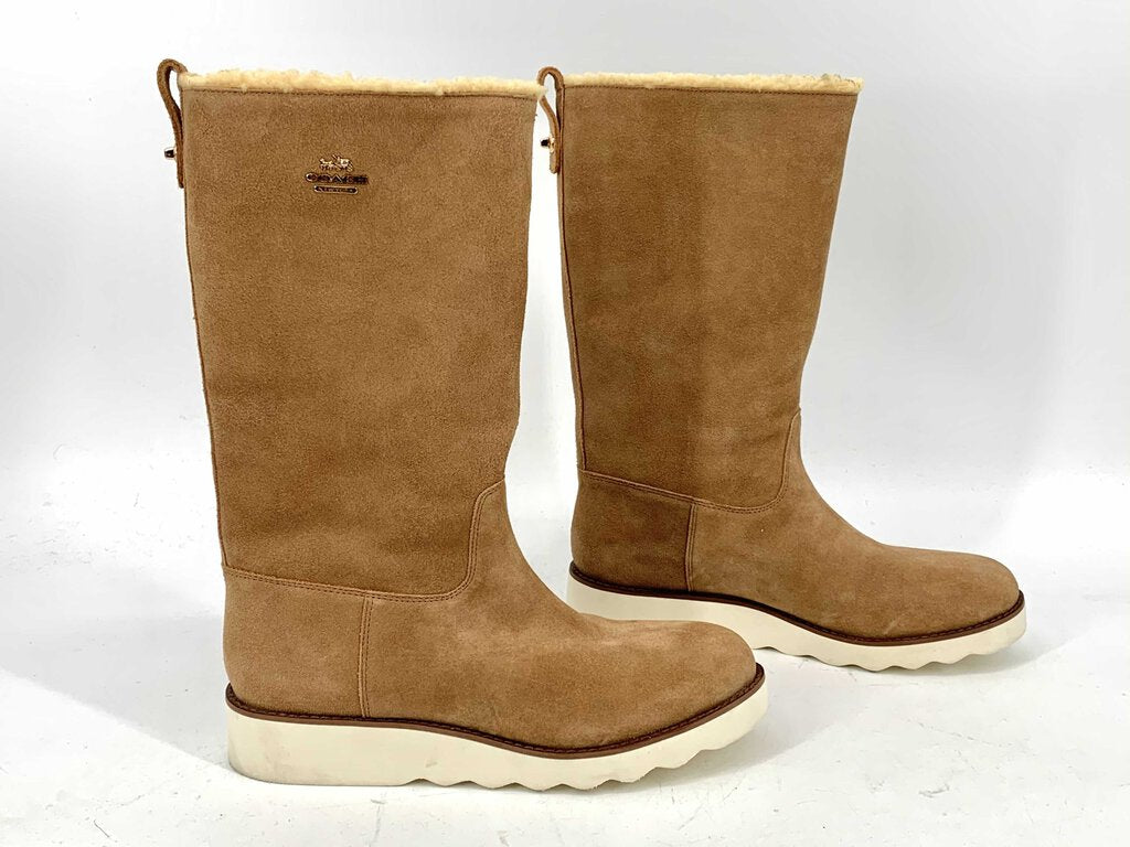 Coach Boots Camel 9