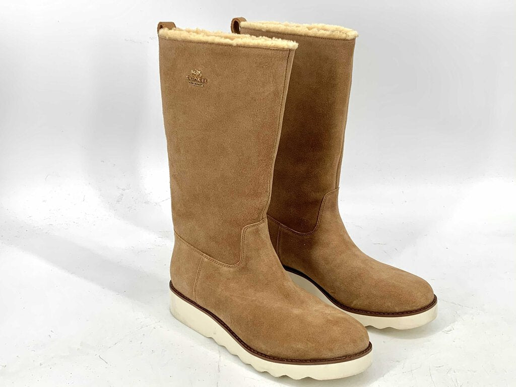 Coach Boots Camel 9