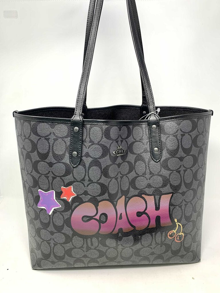 Coach Handbag Black Tote