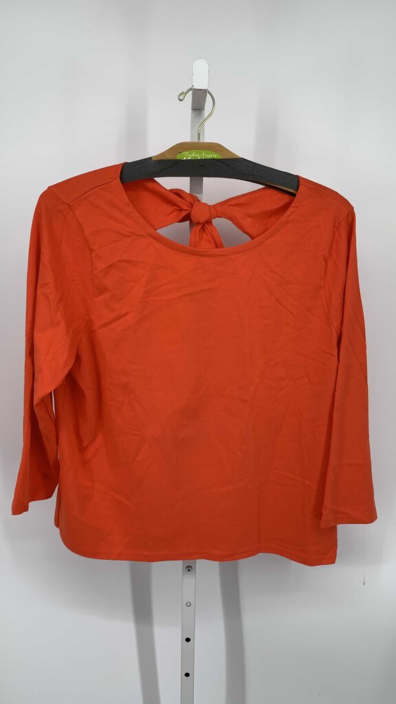 J. Crew Top Plus Orange XXL