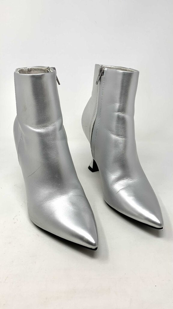 Open Edit Bootie Silver 10