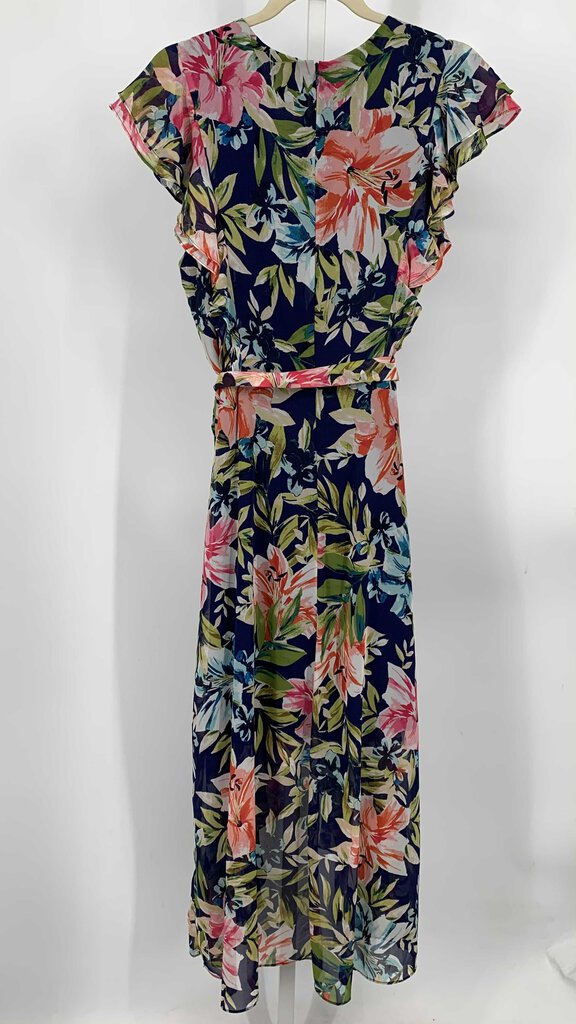 Eliza J. Dress Navy/Pink 14