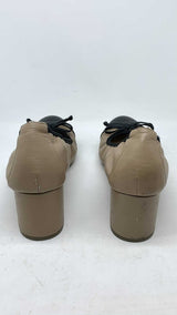 Me Too Heels Taupe/Black 8.5