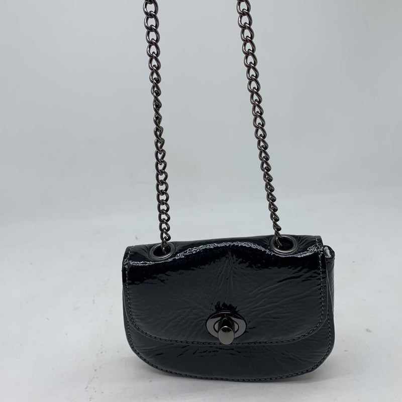 HOBO Crossbody Bag Black Patent