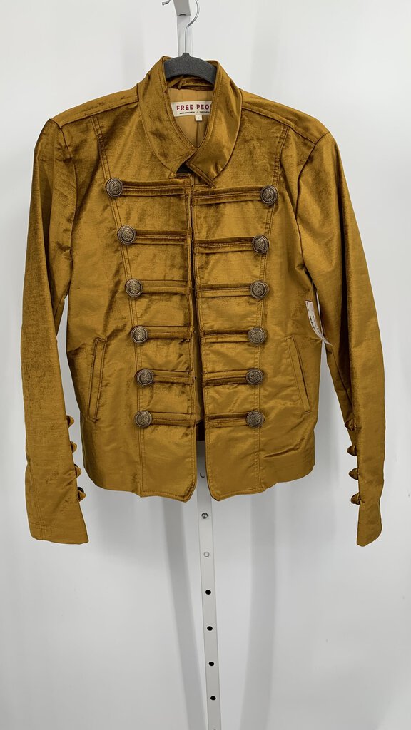 Free People Jacket Gold M