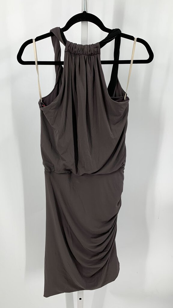 Halston Heritage Dress Brown/Black S