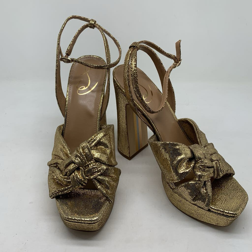 Sam Edelman Heels Gold 8.5