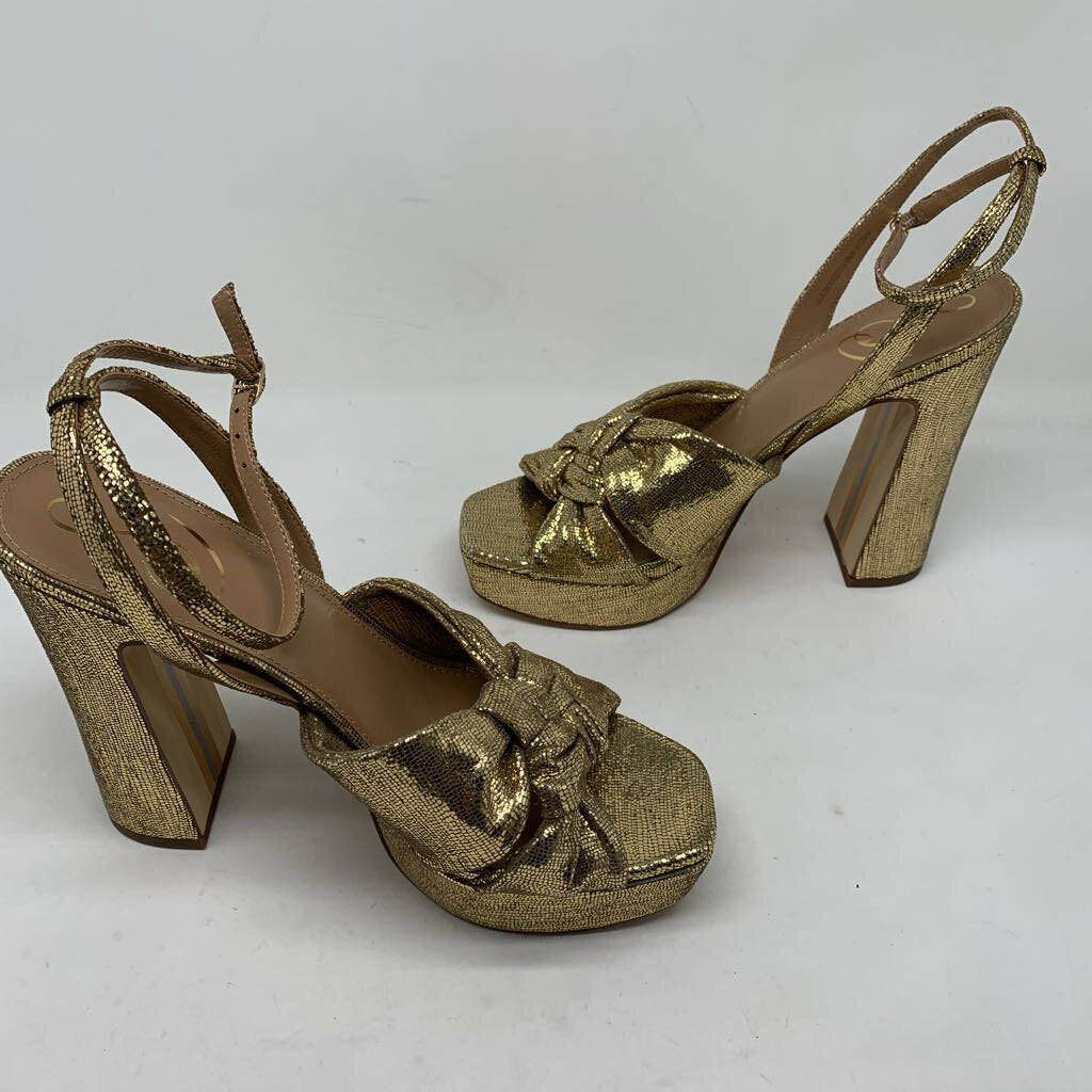 Sam Edelman Heels Gold 8.5