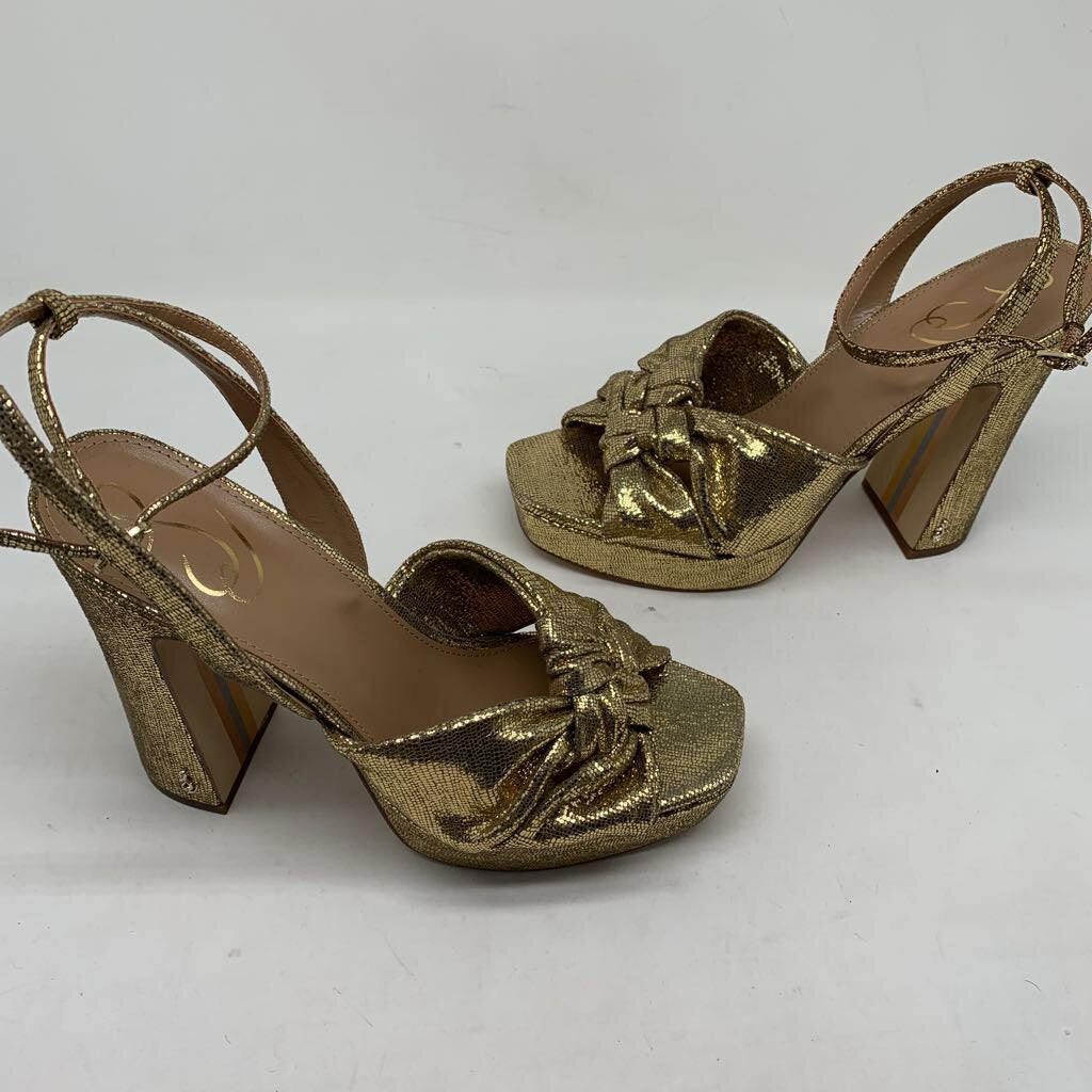 Sam Edelman Heels Gold 8.5