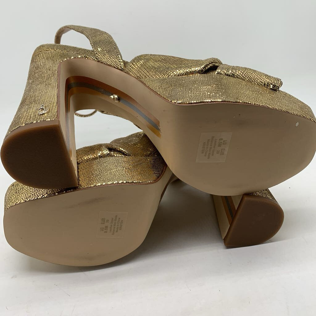 Sam Edelman Heels Gold 8.5