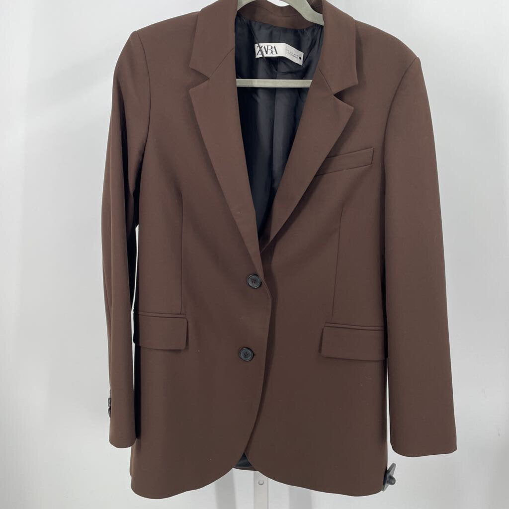 Zara Blazer Brown S