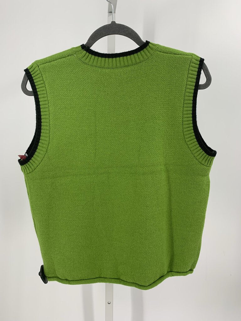 Sweater Vest Green/Black L