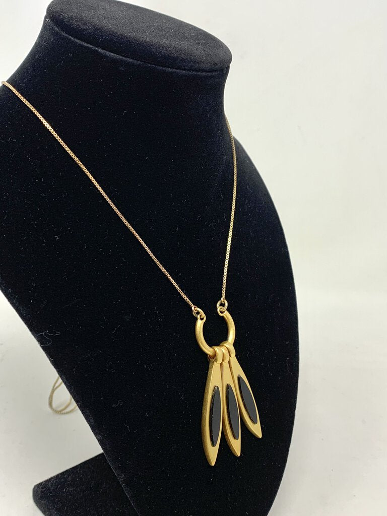 Necklace Gold/Black