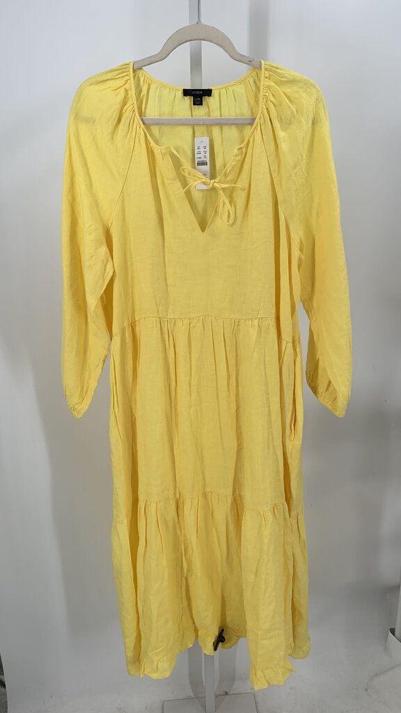 J. Crew Dress Yellow L/XL